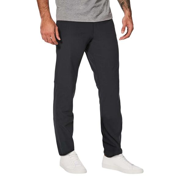 Lululemon ABC Pant Classic Melanite Men's Size 38 x 33 Excellent Used Condition - Picture 1 of 9